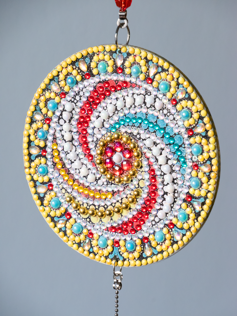 Diamond painting mandala raamhanger