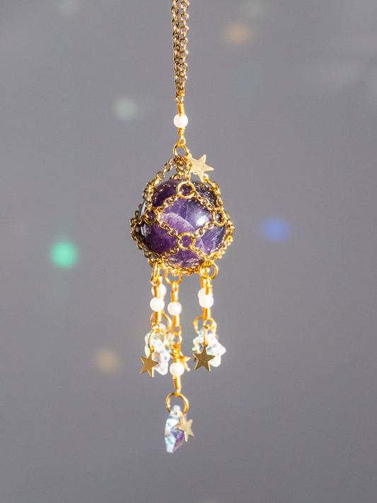 Autospiegel hanger edelsteen