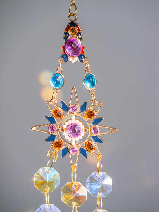 Bijzonder raamkristal hanger