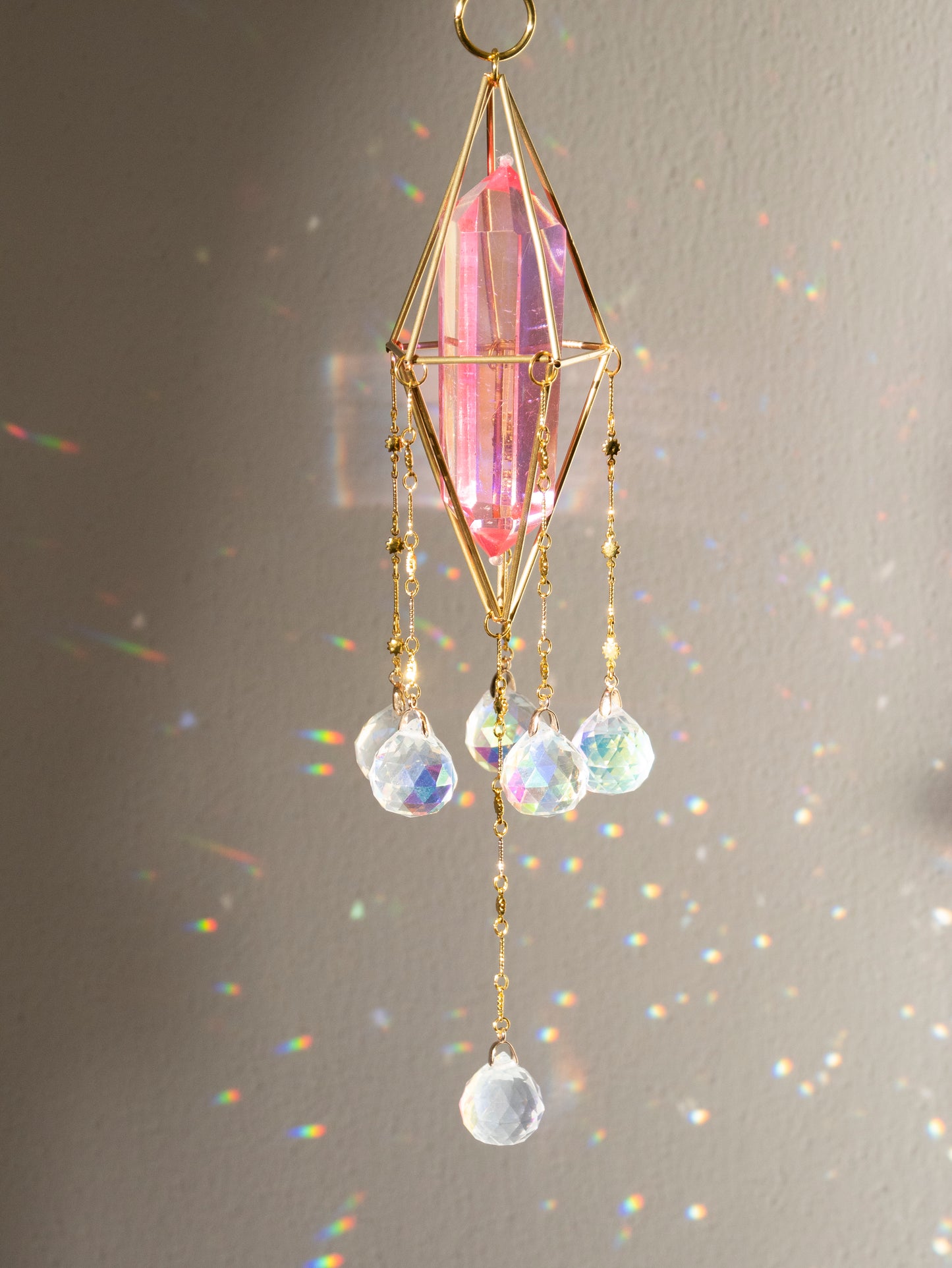 Suncatcher met kwarts