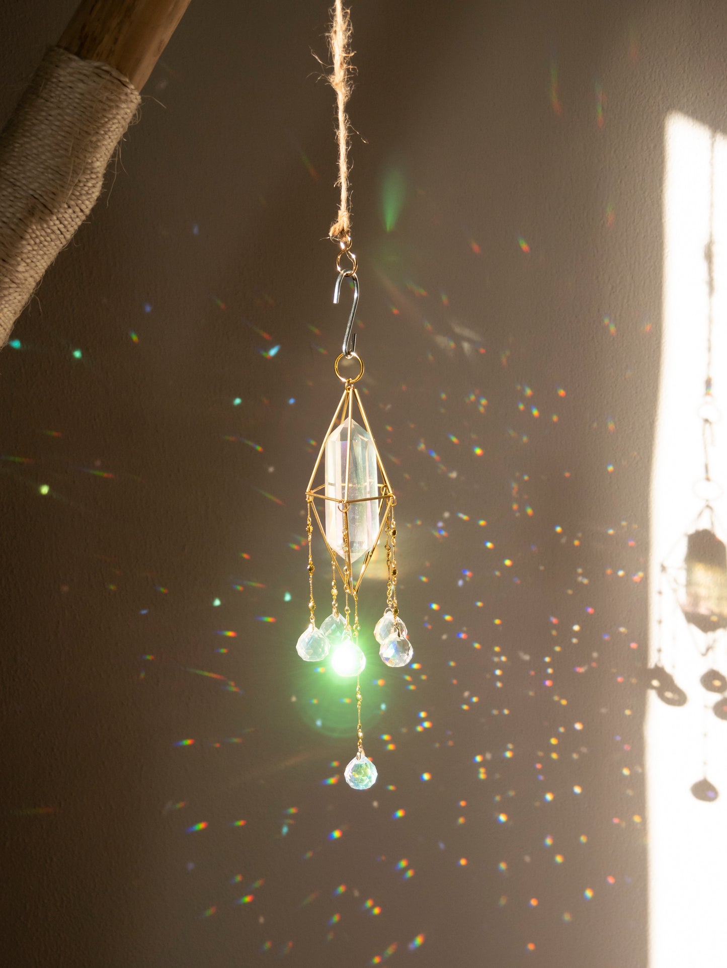 Suncatcher met kwarts