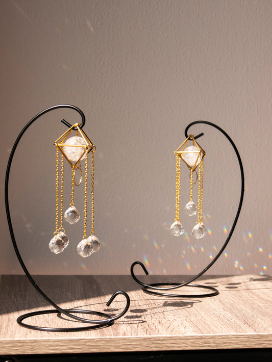 Zonnevanger standaard zwart