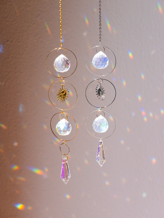 Raamhanger zon zilver of goud